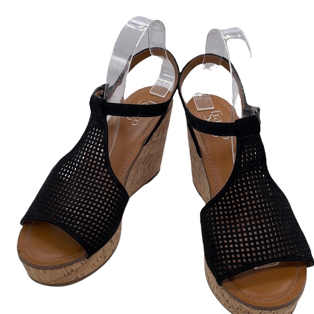 Franco Sarto Suede Sandals